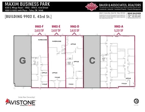 4305 S Mingo Rd, Tulsa, OK à louer Plan d’étage– Image 2 sur 4