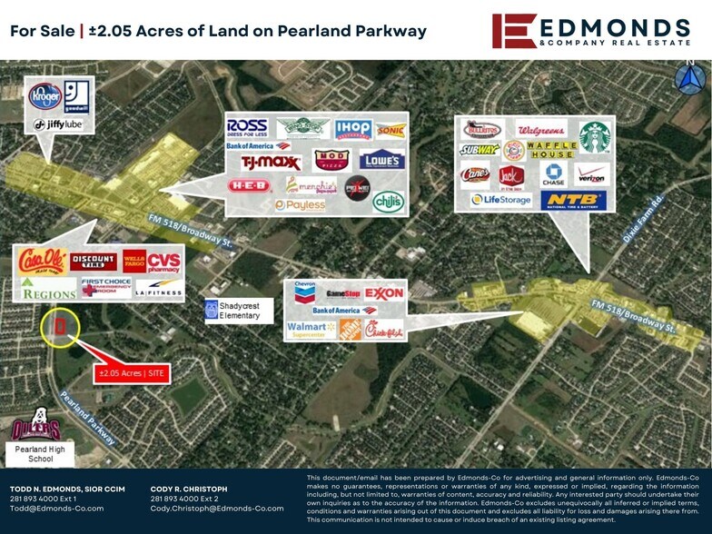 3301 Pearland Pky, Pearland, TX à vendre - Photo de l’immeuble – Image 3 sur 4