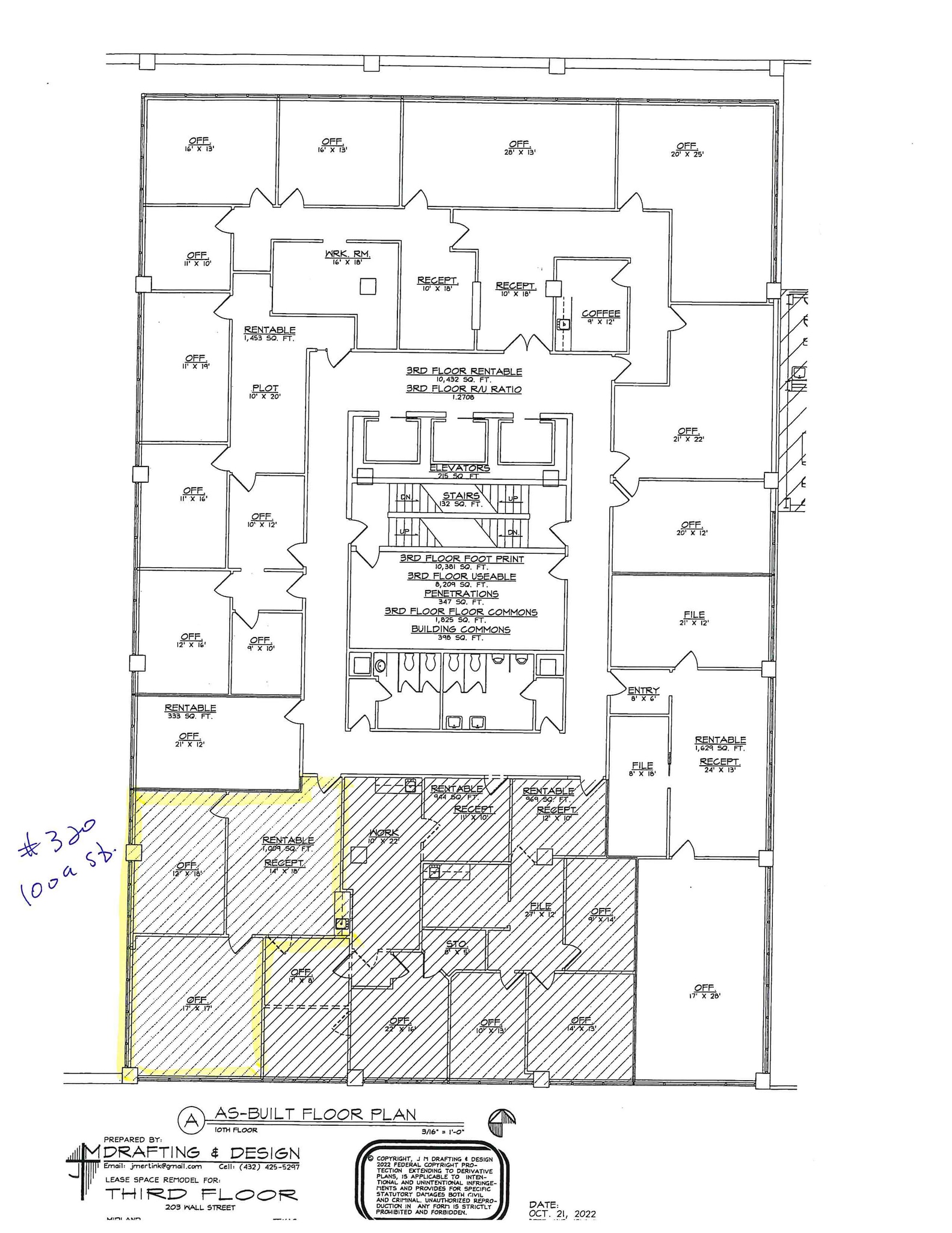 201-203 W Wall St, Midland, TX à louer Photo intérieure– Image 1 sur 1