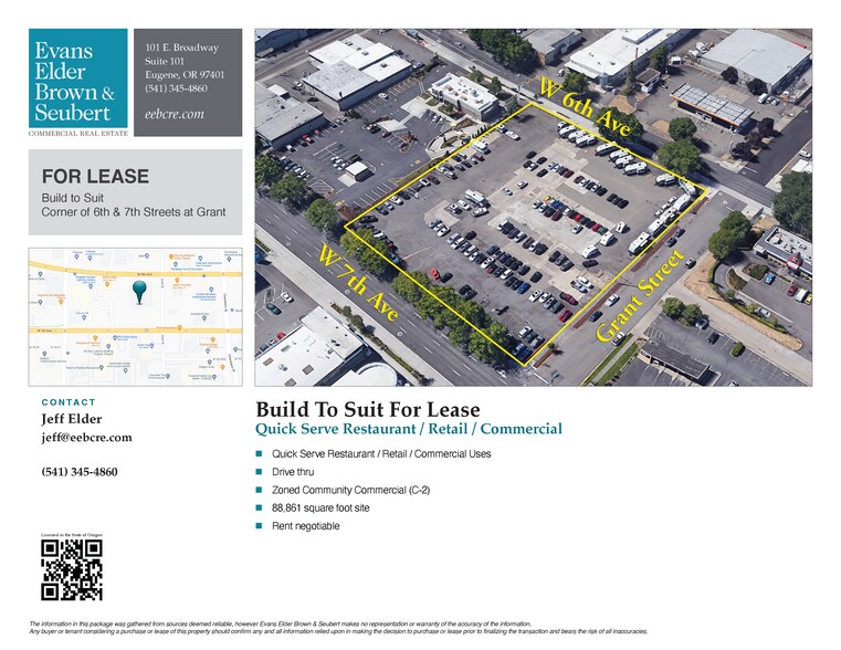 W 6th Ave & W 7th Ave at Grant Street, Eugene, OR à louer - Photo de l’immeuble – Image 2 sur 4