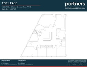 11301 Fallbrook Dr, Houston, TX à louer Plan de site– Image 1 sur 1