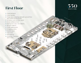 550 3rd St, San Francisco, CA à louer Plan d’étage– Image 1 sur 8