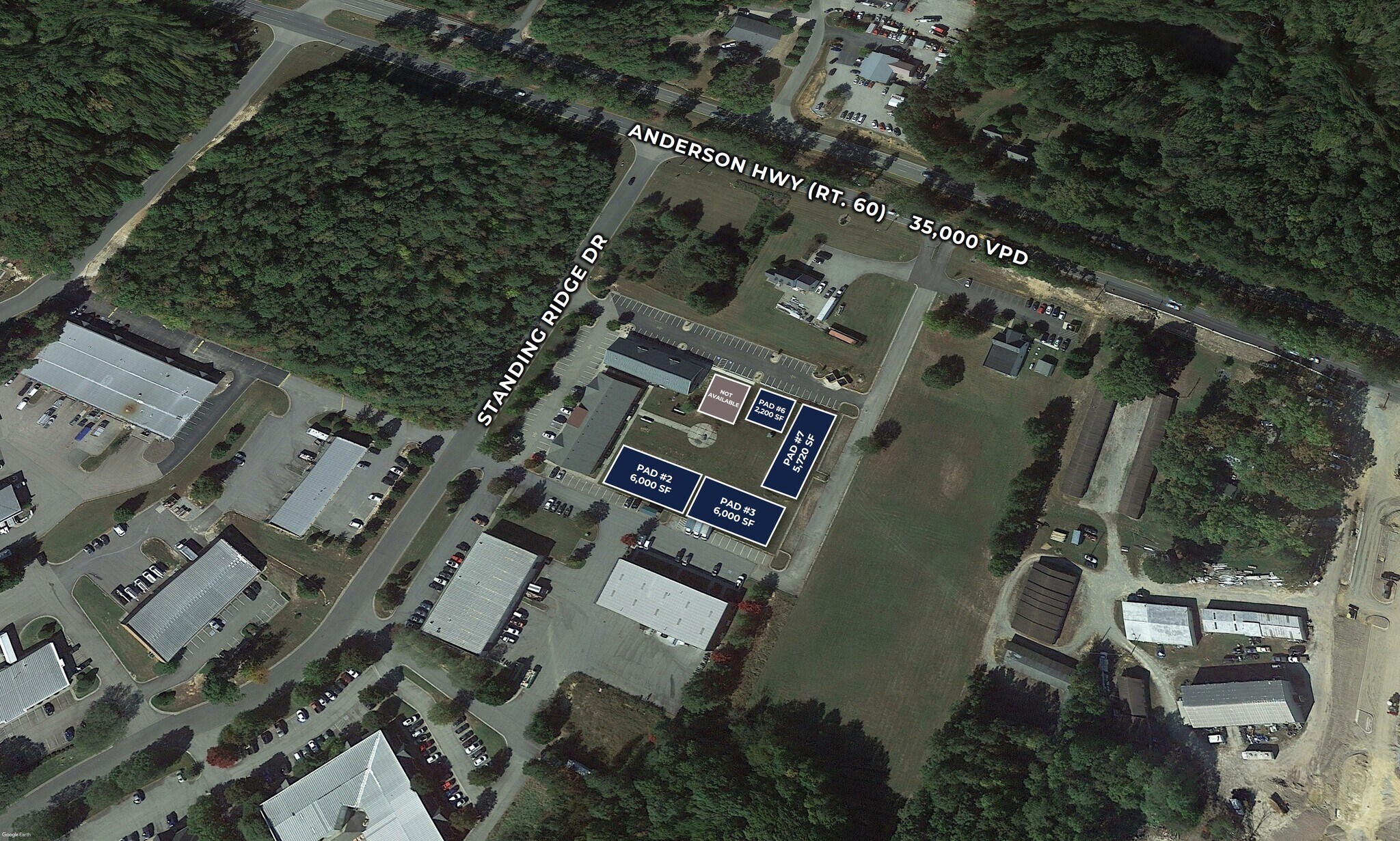 1585 Standing Ridge Dr, Powhatan, VA à vendre Photo de l’immeuble– Image 1 sur 4