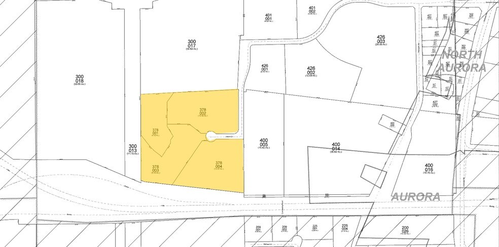 2850-2880 Vision Ct, Aurora, IL à vendre - Plan cadastral – Image 2 sur 4