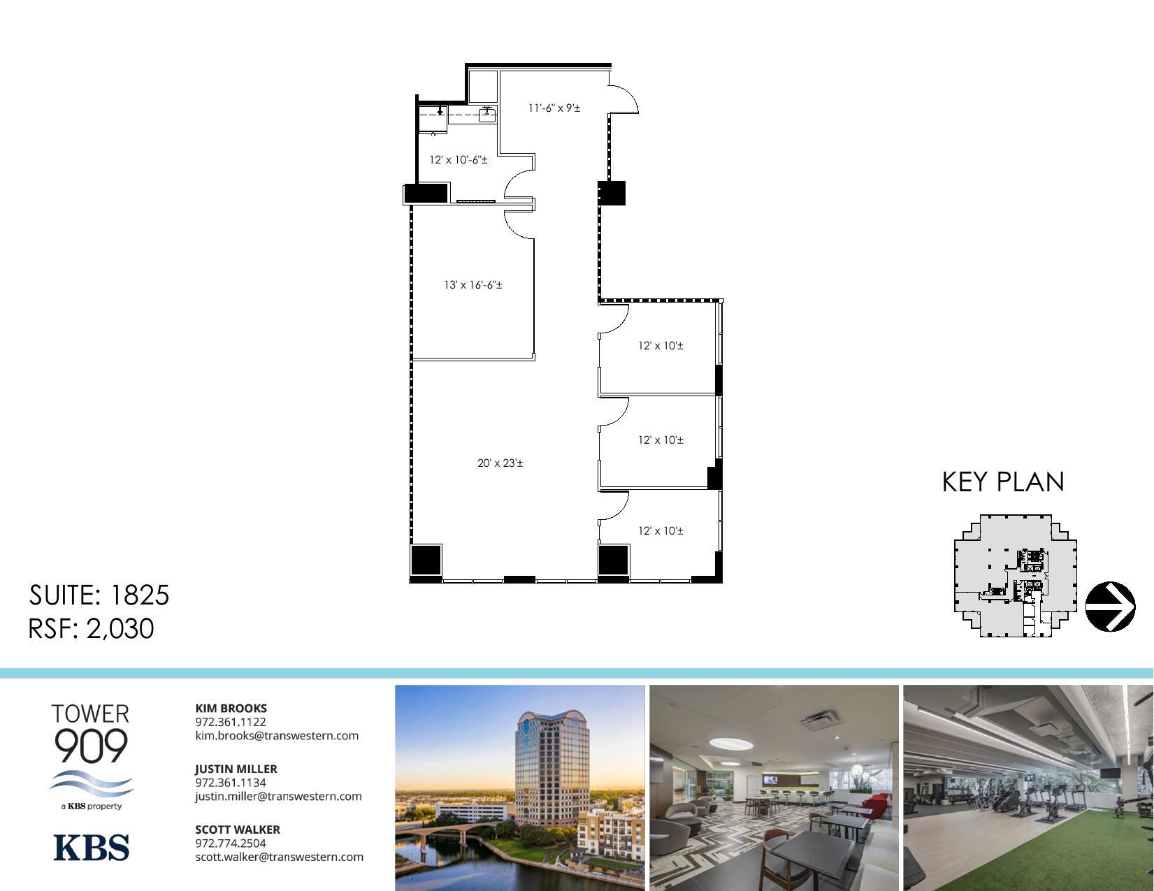 909 Lake Carolyn Pky, Irving, TX à louer Plan d’étage– Image 1 sur 1