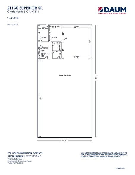 21130-21132 Superior St, Chatsworth, CA à louer - Plan de site – Image 3 sur 3