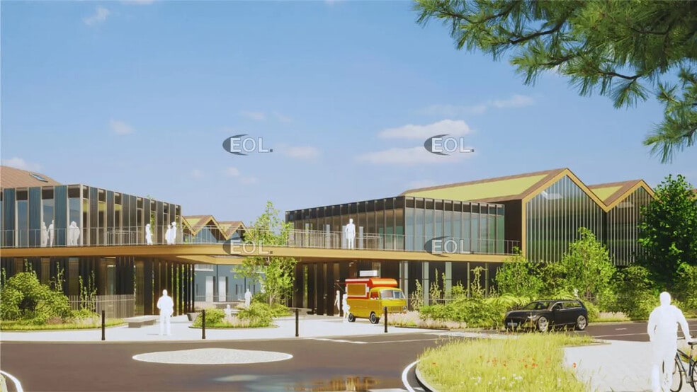 Local d’activités dans Fontenay-Trésigny à louer - Photo de l’immeuble – Image 2 sur 2