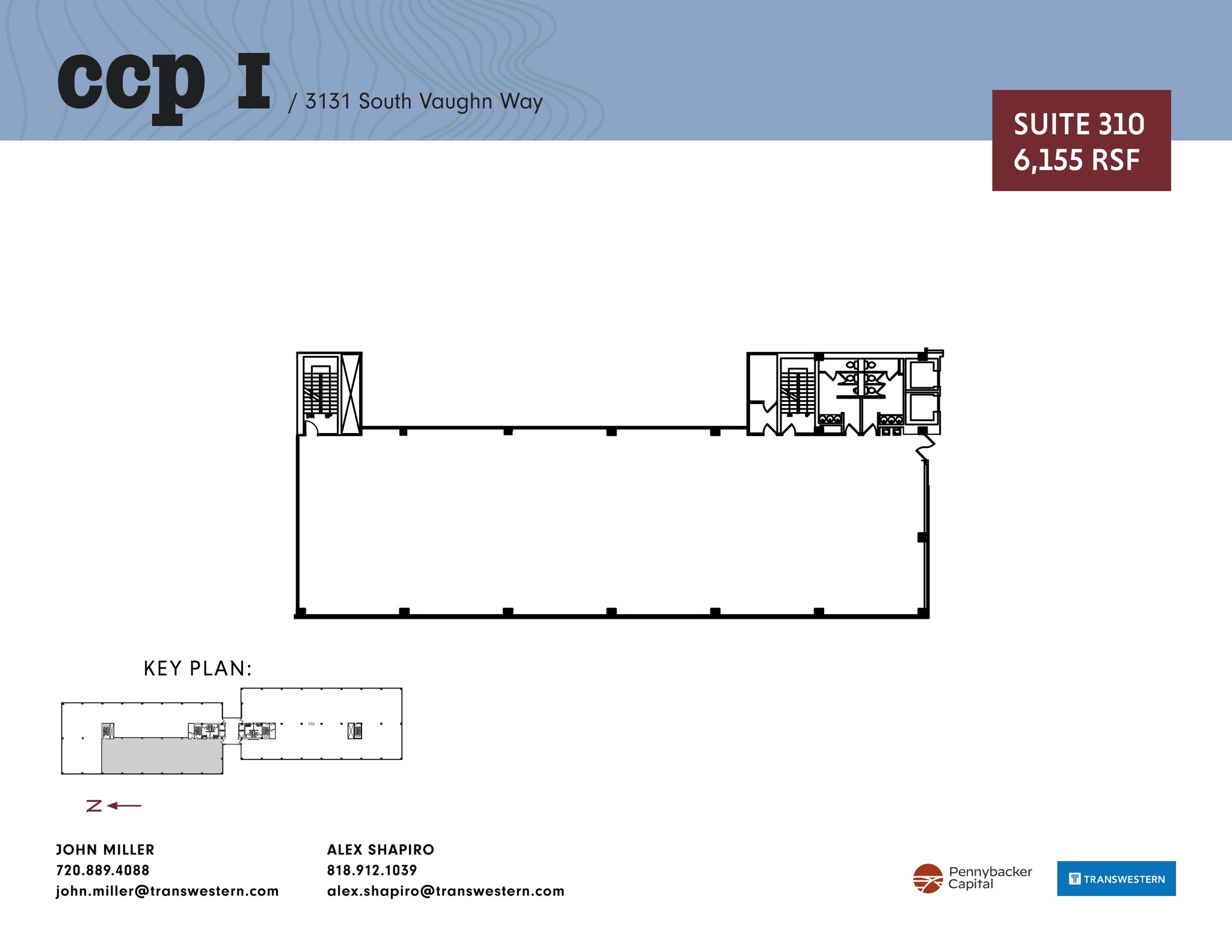 3131 S Vaughn Way, Aurora, CO à louer Plan de site– Image 1 sur 1