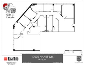 17030 Nanes Dr, Houston, TX à louer Plan de site– Image 1 sur 1