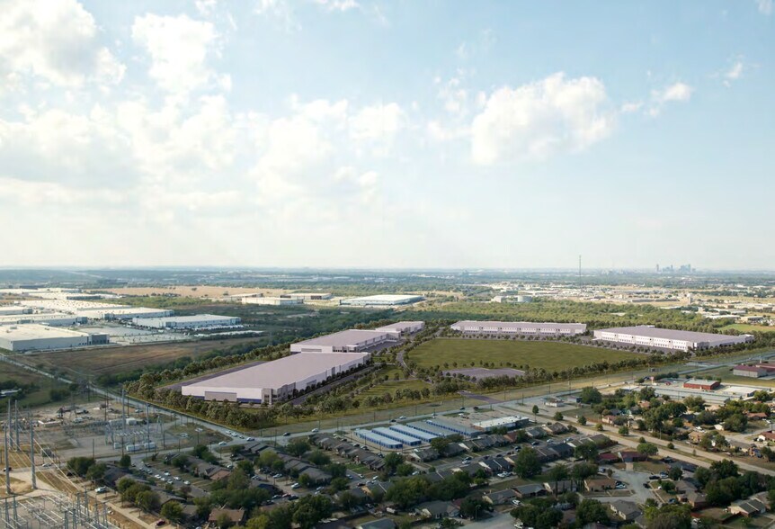7000 Wichita St, Fort Worth, TX à louer - Aérien – Image 3 sur 9