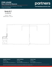 6100 Brittmoore Rd, Houston, TX à louer Plan de site– Image 1 sur 1