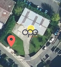 Ennery - Vue aérienne vue de carte