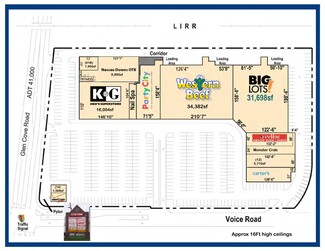 Plus de détails pour 172-198 Glen Cove Rd, Carle Place, NY - Local commercial à louer