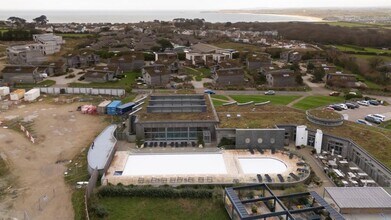 UNA St Ives Resort, Lelant, CON - Vue aérienne vue de carte