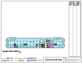 2 N Riverside Plz, Chicago, IL à louer Plan d’étage– Image 1 sur 1