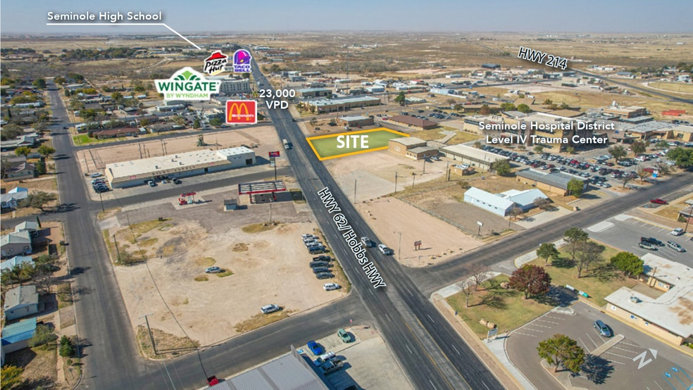 802 Hobbs Hwy, Seminole, TX à vendre - Aérien – Image 2 sur 3