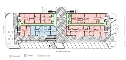 557 Fairhope Ave, Fairhope, AL à louer Plan d’étage– Image 1 sur 1
