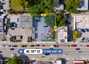 633 NE 79th St, Miami, FL - Vue aérienne vue de carte - Image1