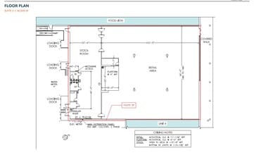 1303-1339 5th Ave, Garner, NC à louer Plan d’étage– Image 1 sur 1
