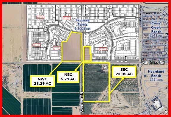 NW Skousen Rd & Vah Ki Inn Rd, Coolidge, AZ à vendre Photo de l’immeuble– Image 1 sur 2