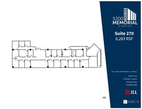 5300 Memorial Dr, Houston, TX à louer Plan d’étage– Image 1 sur 1