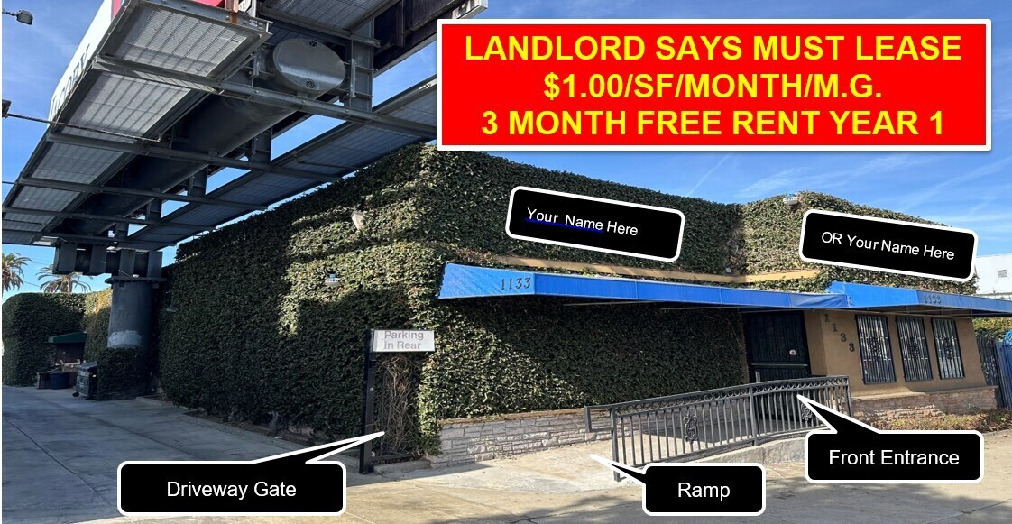 1133 Crenshaw Blvd, Los Angeles, CA à vendre Photo de l’immeuble– Image 1 sur 1