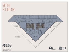 6903 Rockledge Dr, Bethesda, MD à louer Plan d’étage– Image 1 sur 1