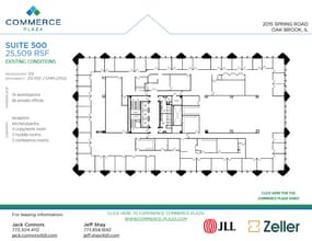 2015 Spring Rd, Oak Brook, IL à louer Plan d’étage– Image 1 sur 4
