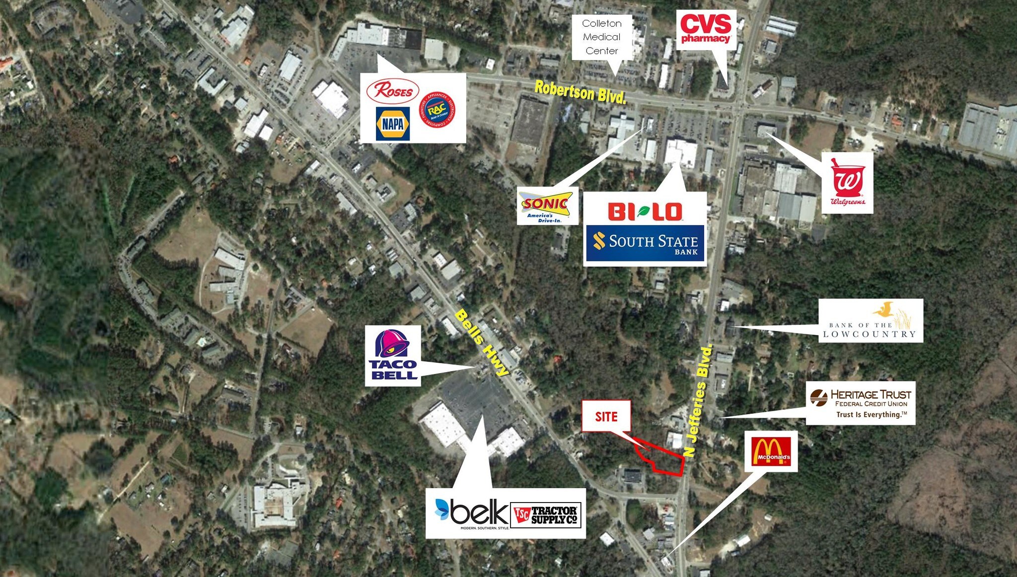 N Jefferies Blvd, Walterboro, SC à vendre Photo principale– Image 1 sur 2