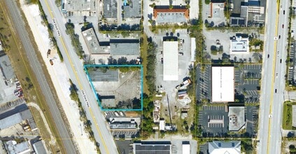 281 Old Dixie Hwy, Jupiter, FL - VUE AÉRIENNE  vue de carte