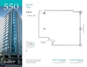 550 W Washington Blvd, Chicago, IL à louer Plan d’étage– Image 1 sur 3