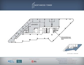 5757 Alpha Rd, Dallas, TX à louer Plan d’étage– Image 1 sur 1