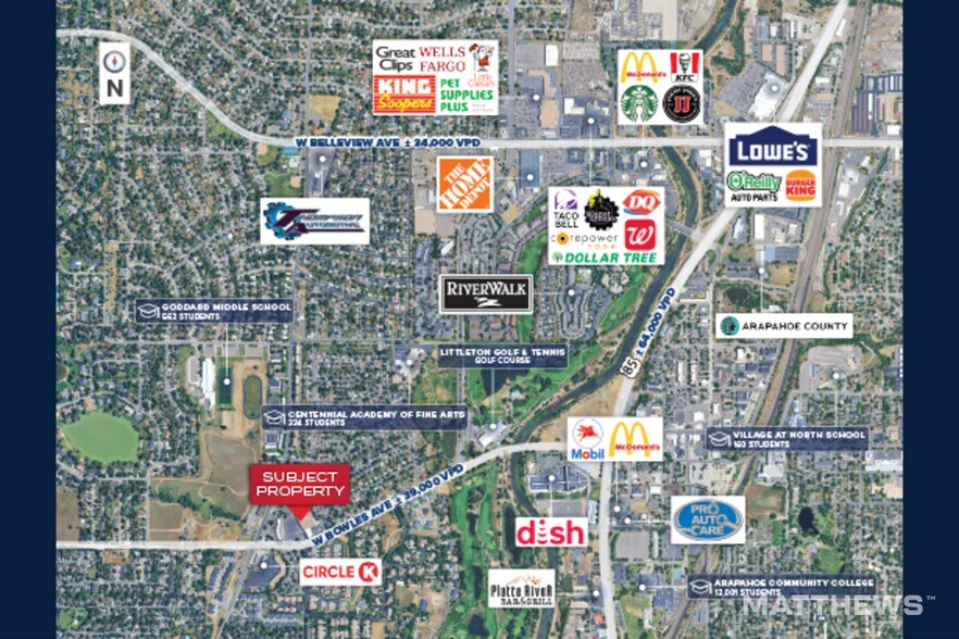 3615 W Bowles Ave, Littleton, CO à louer - Photo de l’immeuble – Image 3 sur 4