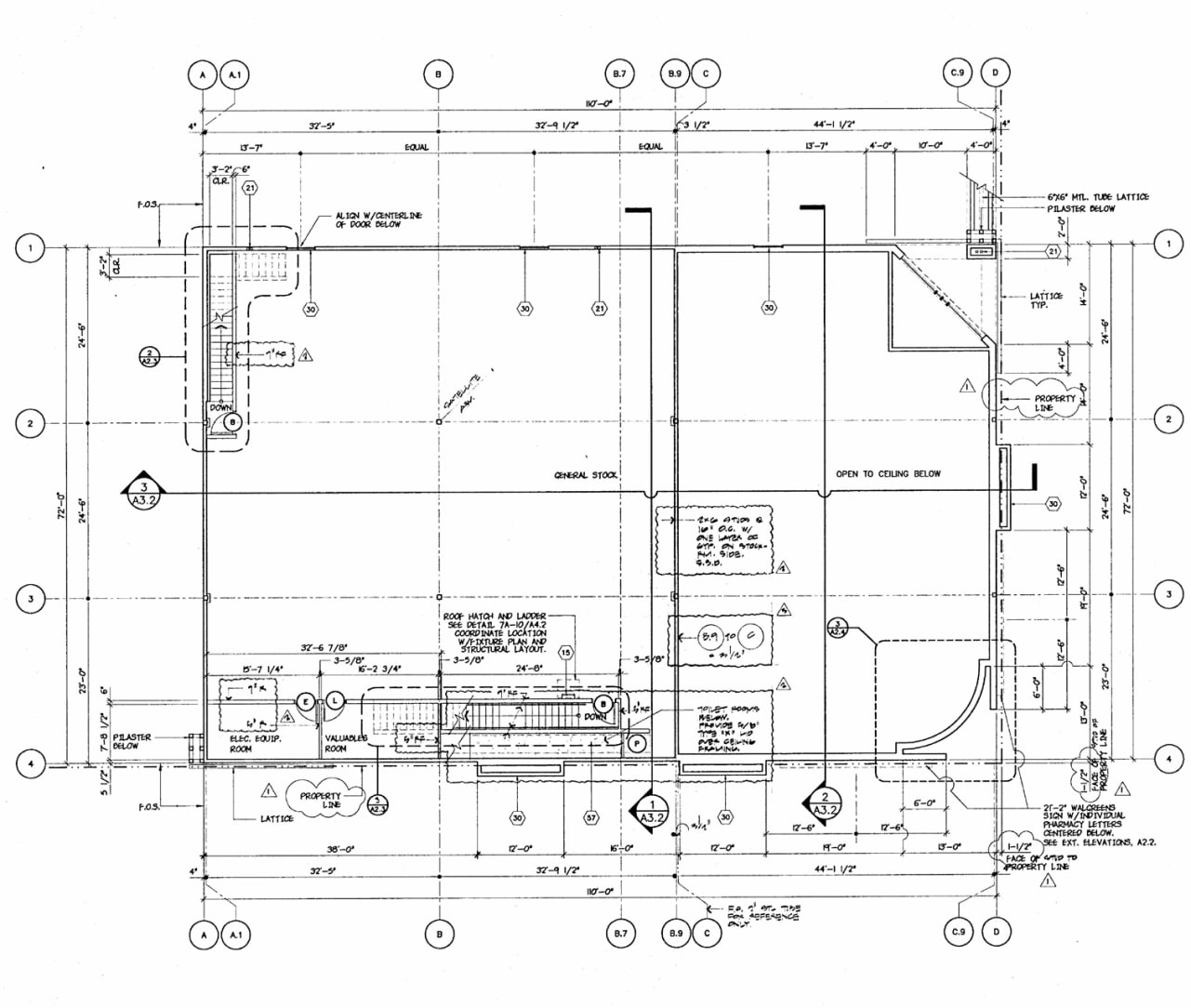 1314 Post St, San Francisco, CA à louer Plan d’étage– Image 1 sur 2