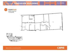 816 Camaron St, San Antonio, TX à louer Plan d’étage– Image 1 sur 1
