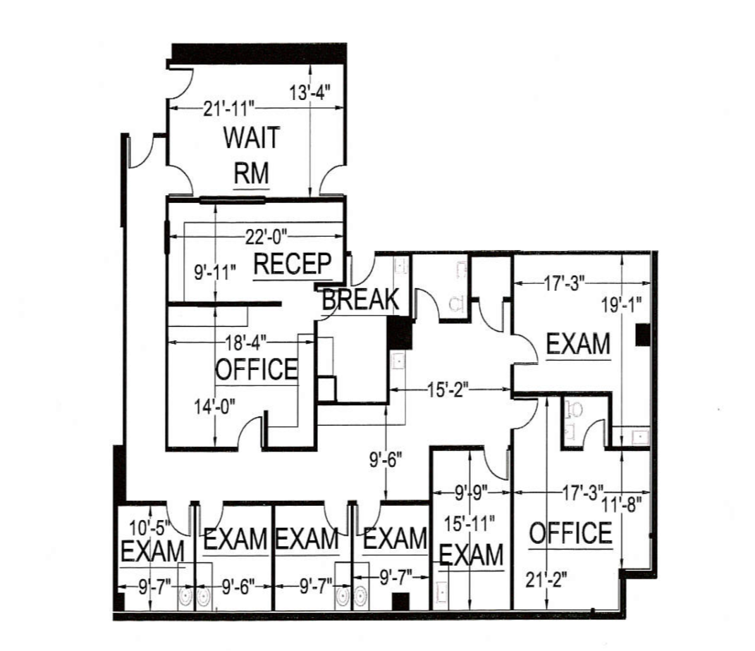 4510 Brockton Ave, Riverside, CA à louer Plan d’étage– Image 1 sur 3