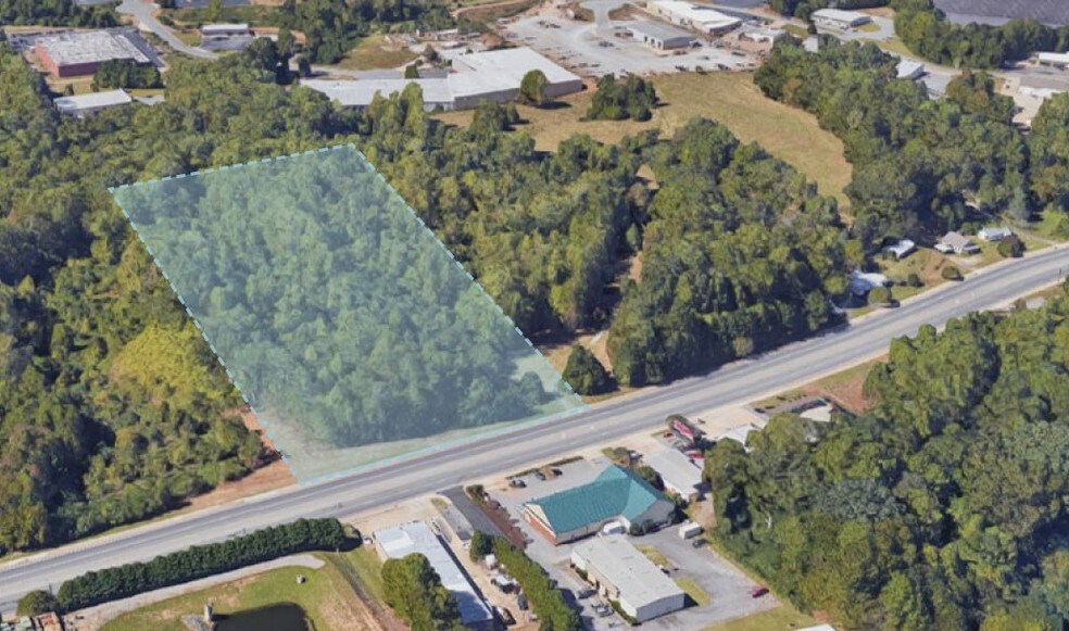 571 Veterans Memorial Blvd, Cumming, GA à vendre - Aérien – Image 3 sur 4