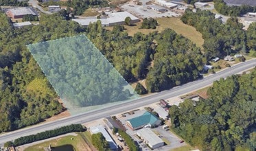 571 Veterans Memorial Blvd, Cumming, GA - VUE AÉRIENNE  vue de carte