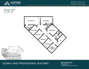 3634 Glenn Lakes Lane, Missouri City, TX à louer Plan d’étage– Image 1 sur 1