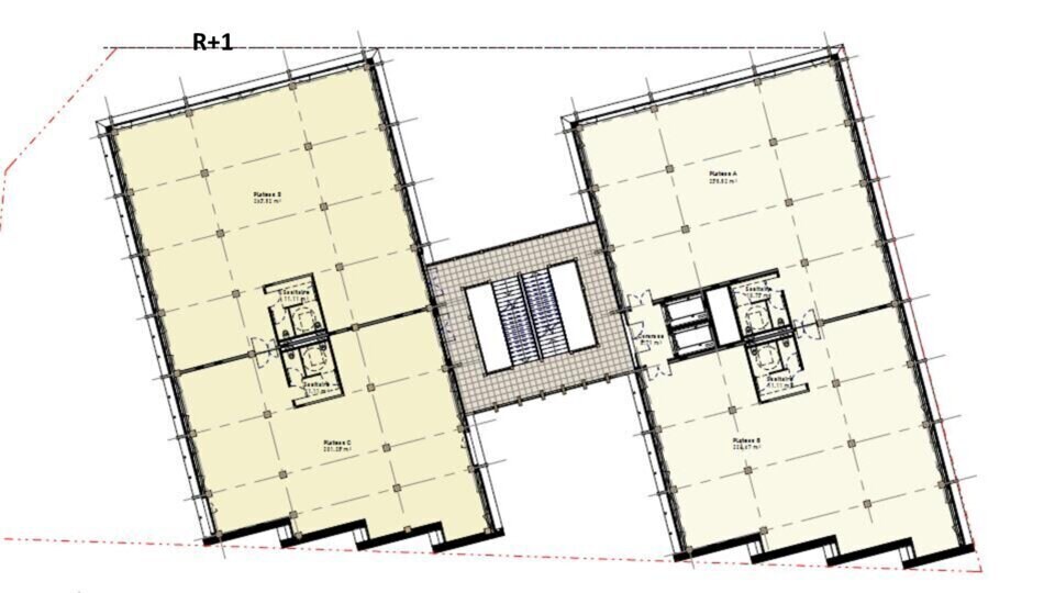 Bureau dans Strasbourg à louer - Plan d’étage – Image 3 sur 5