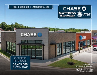 Plus de détails pour 1334 E Dixie Dr, Asheboro, NC - Local commercial à vendre