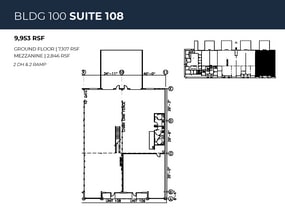 110 Thompson Rd, Hiram, GA à louer Plan d’étage– Image 1 sur 1