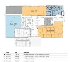 12730 Fair Lakes Cir, Fairfax, VA à louer Plan d’étage– Image 1 sur 1
