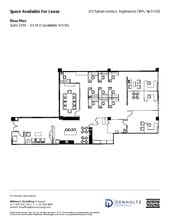 270 Sylvan Ave, Englewood Cliffs, NJ à louer Plan d’étage– Image 1 sur 1