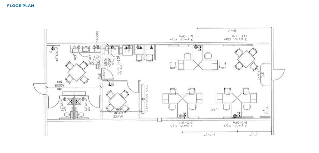 1301-1365 S Park St, Carrollton, GA à louer Plan d’étage– Image 1 sur 1