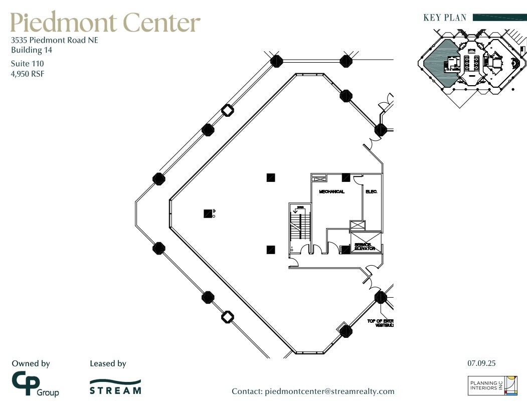 3495 Piedmont Rd NE, Atlanta, GA à louer Plan d’étage– Image 1 sur 1