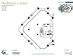 3495 Piedmont Rd NE, Atlanta, GA à louer Plan d’étage– Image 1 sur 1