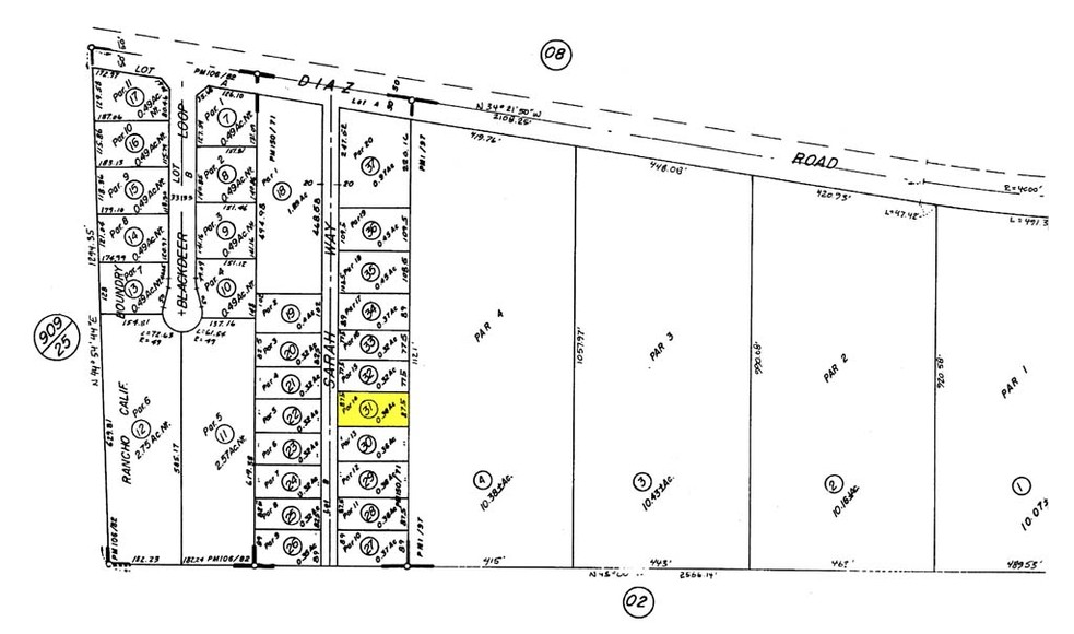 42202 Sarah Way, Temecula, CA à louer - Plan cadastral – Image 2 sur 4