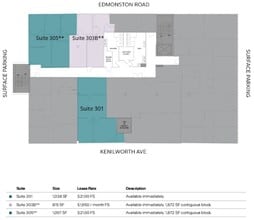 9111 Edmonston Rd, Greenbelt, MD à louer Plan d’étage– Image 1 sur 1