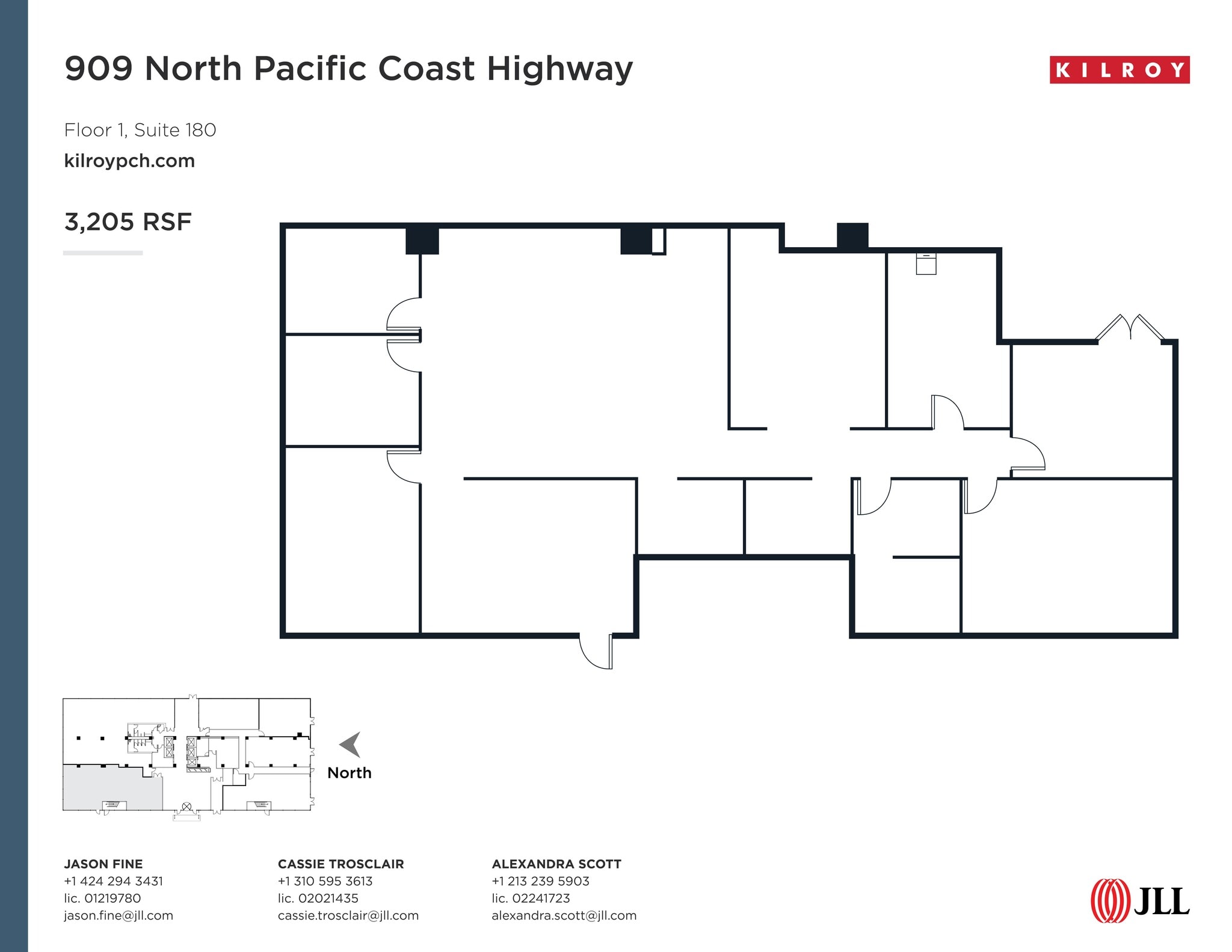 909 N Pacific Coast Hwy, El Segundo, CA à louer Plan de site– Image 1 sur 1